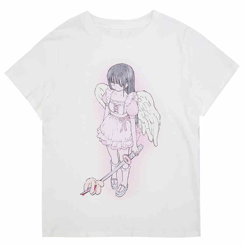 Milkyhearts Angel Loose T-shirt