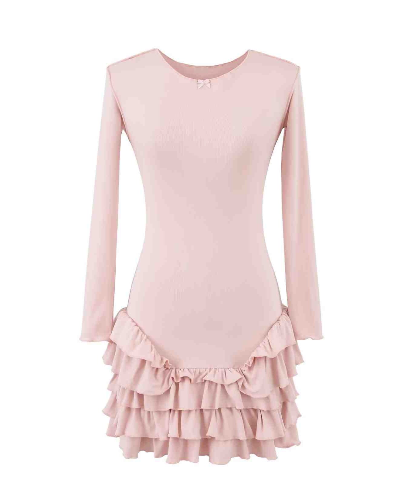 Ballet Girl Ruffled Multi-layer Dress