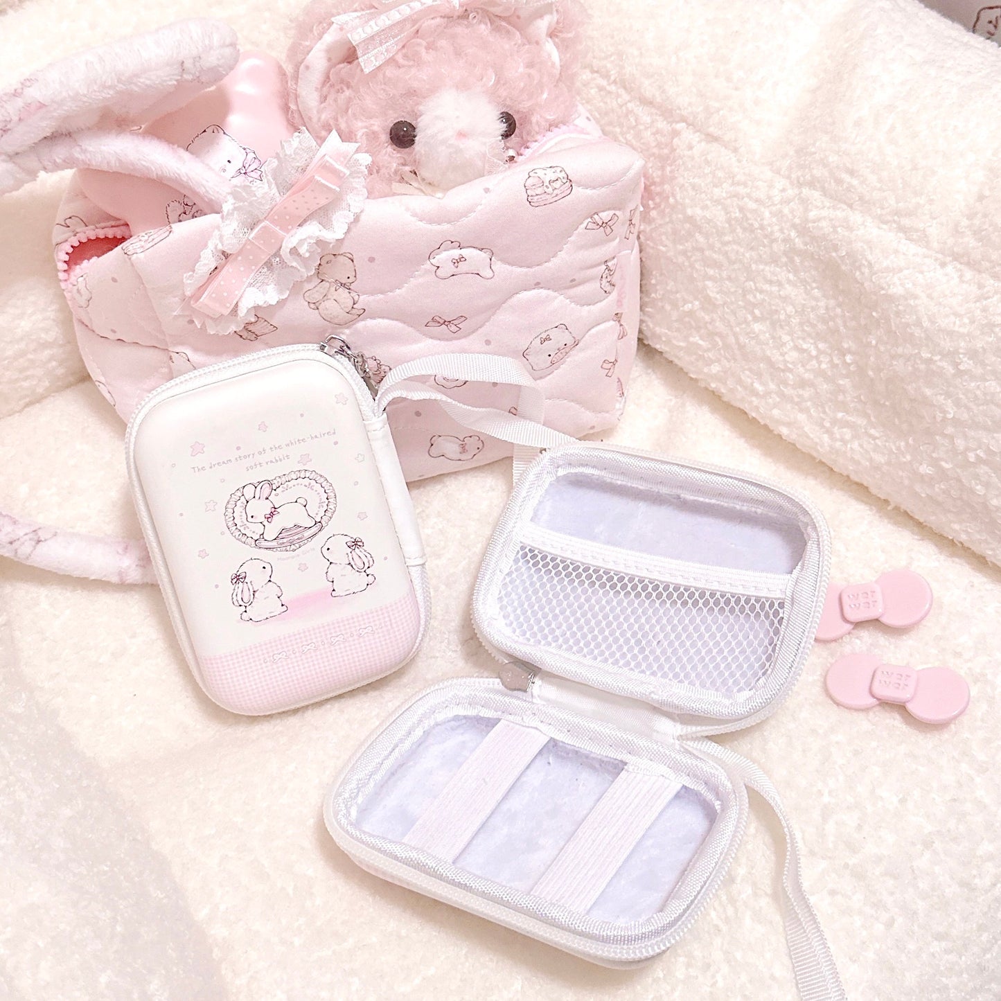 kawaii cat CCD camera bag