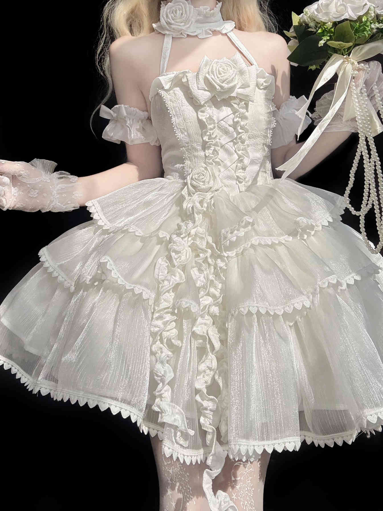 Angel Rose Lace Lolita Dress
