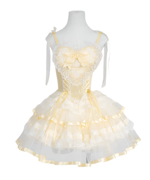 Silk Satin Ballet Lolita Dress