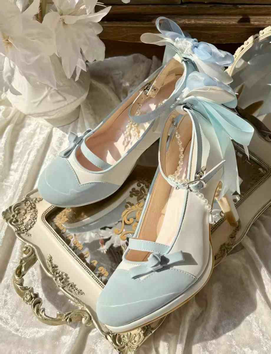 Monet Garden Lolita High Heels