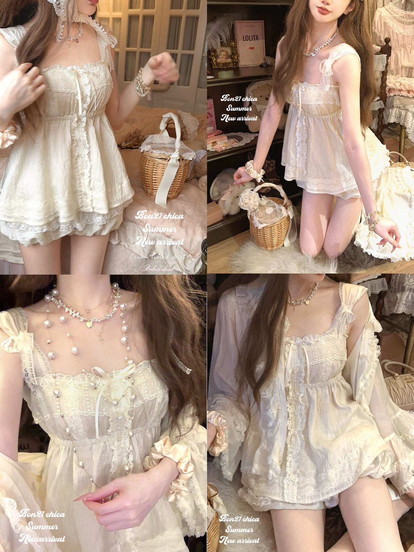 doll vintage lace tank top
