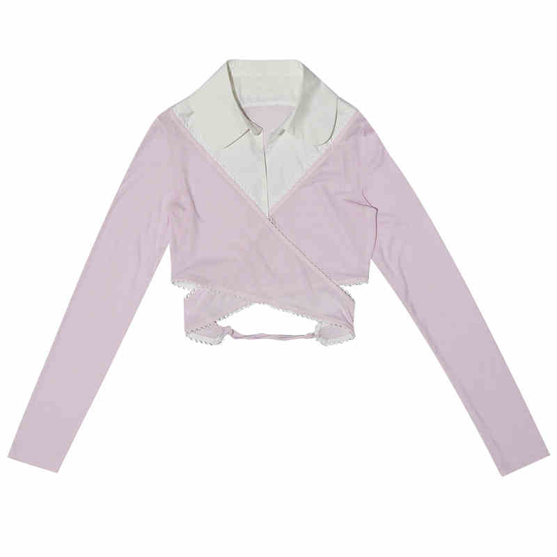 Angel's Tears Bow Jacquard Ballet Top