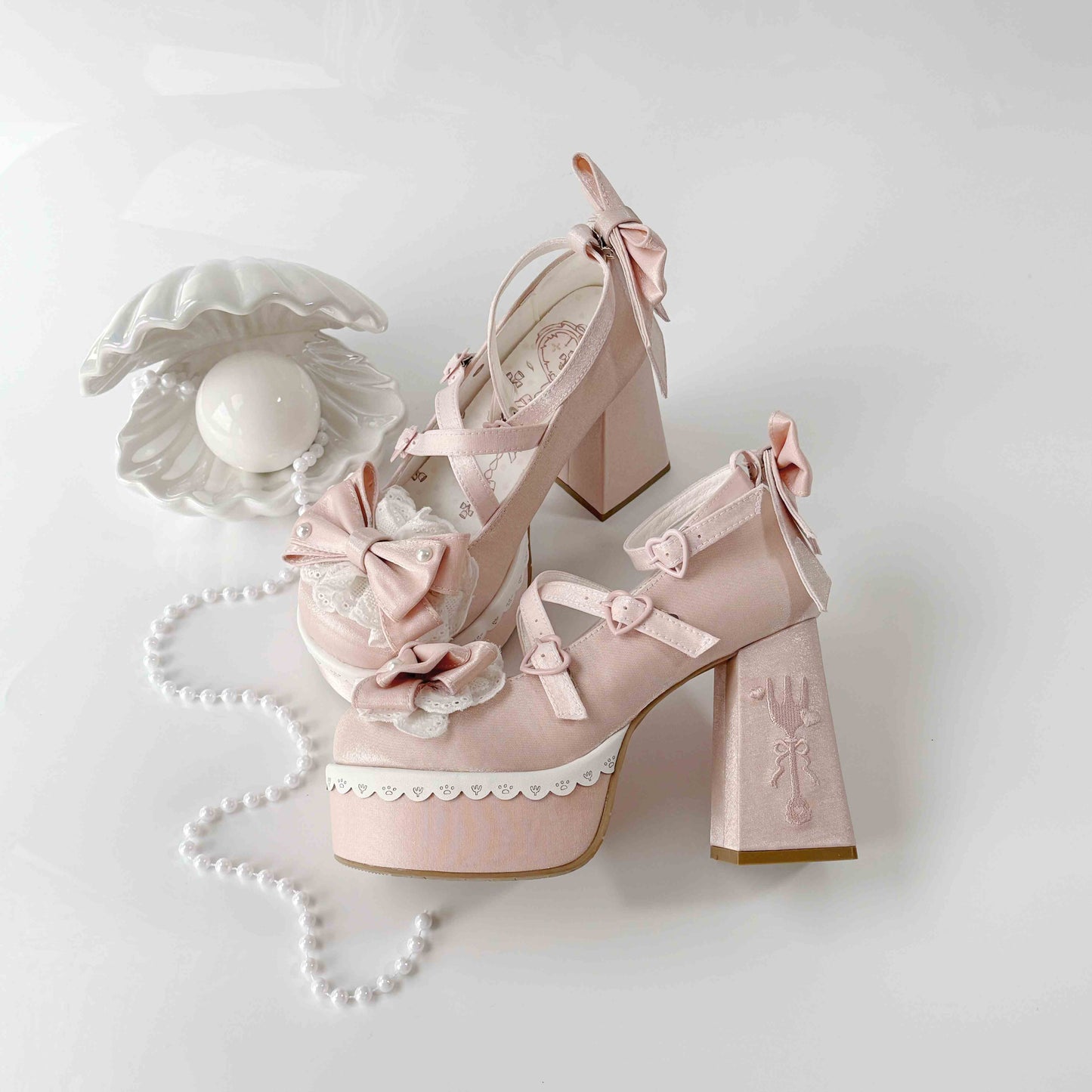 Love Letter High-heeled Lolita Shoes