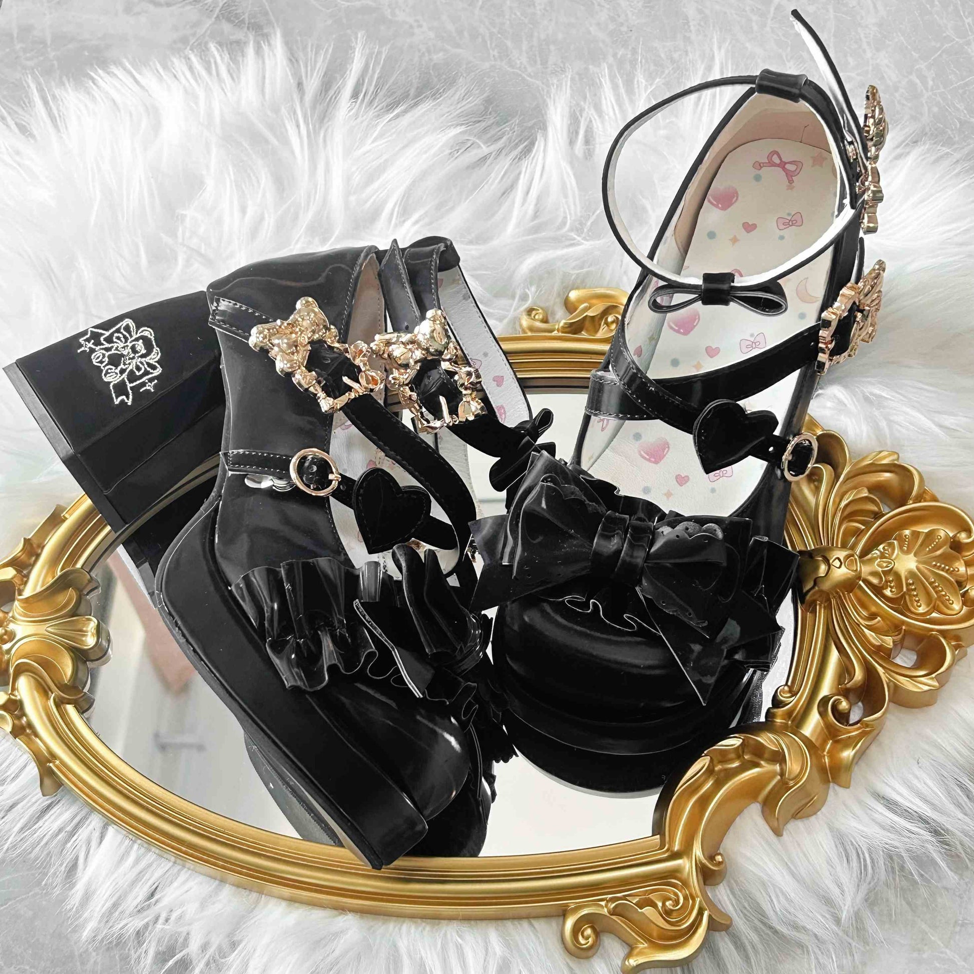 Fairy Doll-like Satin Shoes