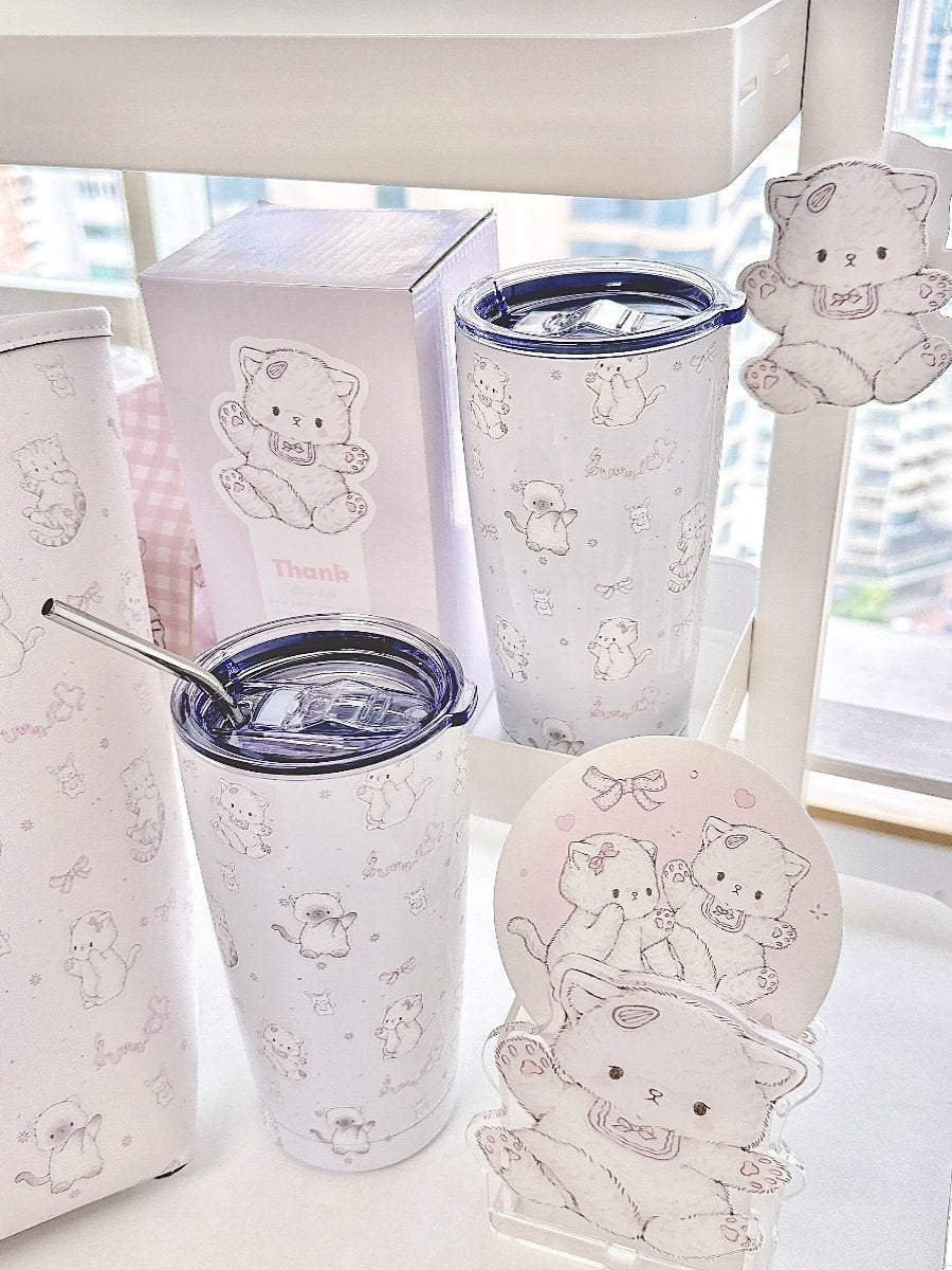 kawaii 304 stainless steel cup