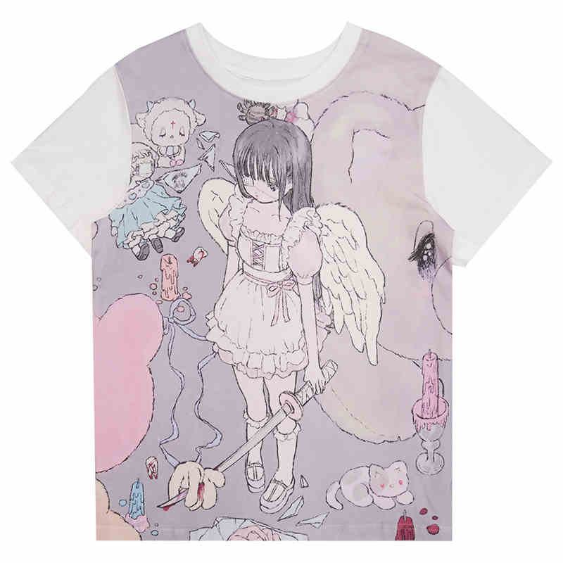 Milkyhearts Angel Loose T-shirt