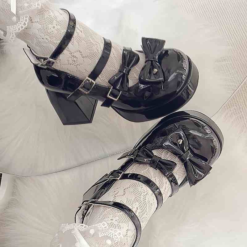 Moon Girl Mary Jane Bow Shoes