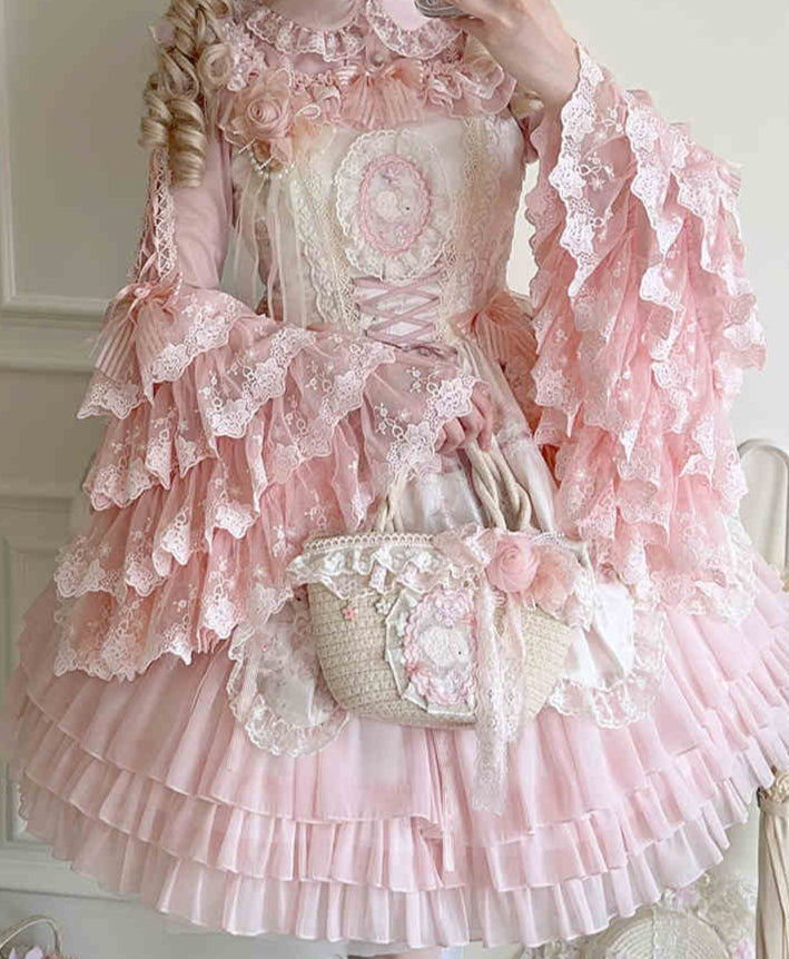 Rabbit Sakura Lolita JSK Dress