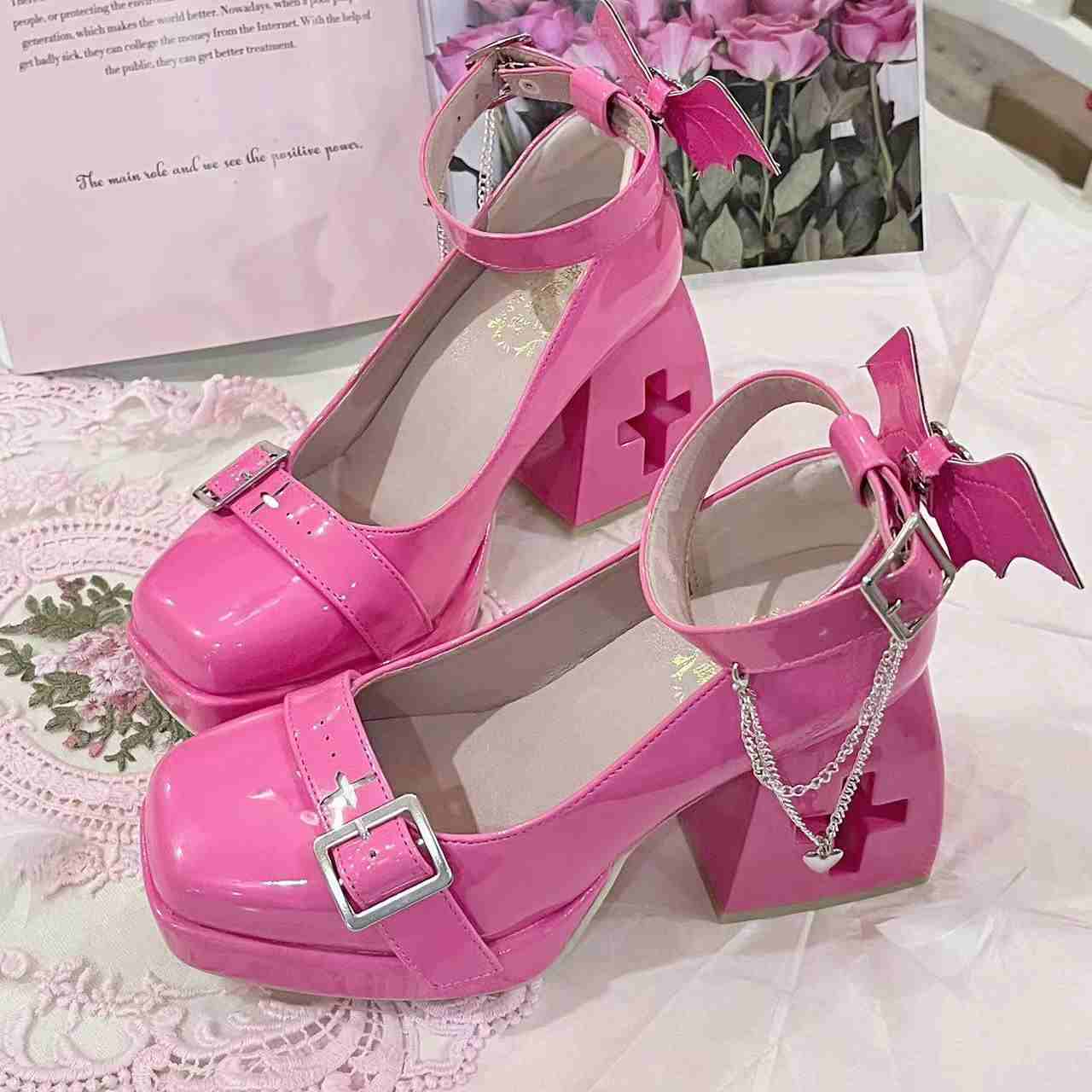 Punk Doomsday Sweetheart High Heels