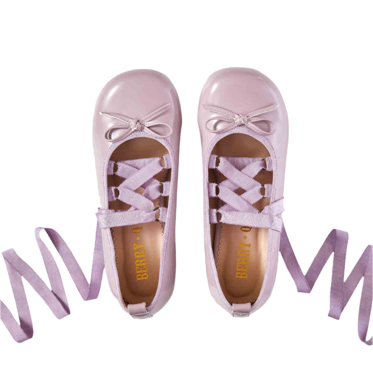 Detachable Strap Bow Ballet Shoes