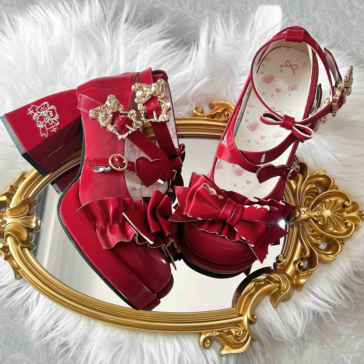 Fairy Doll-like Satin Shoes