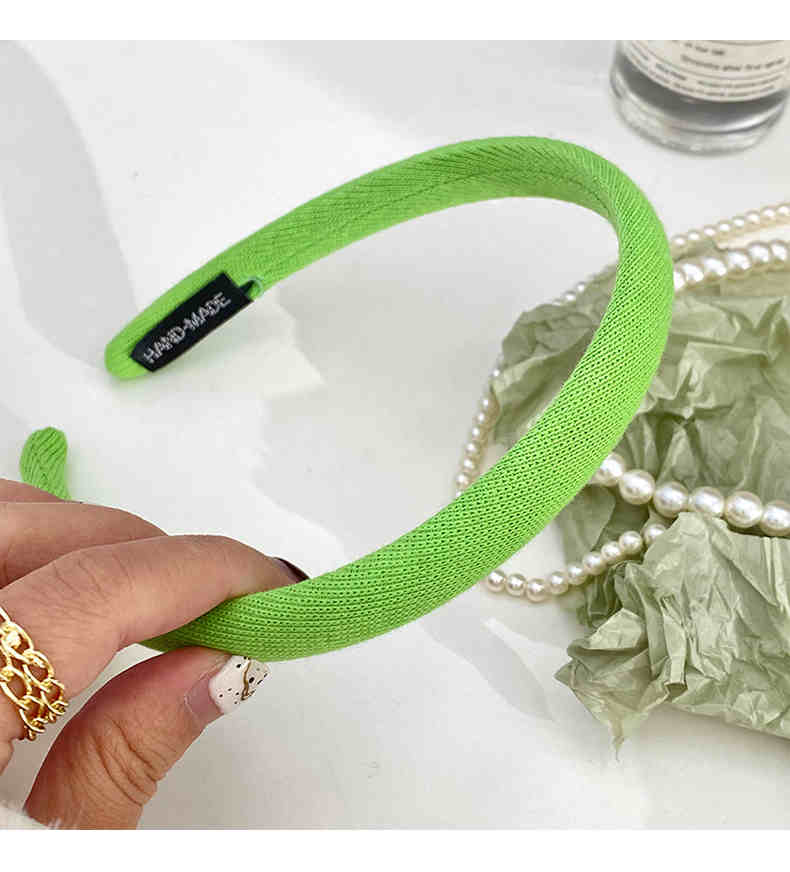 Green Plaid Preppy Headband