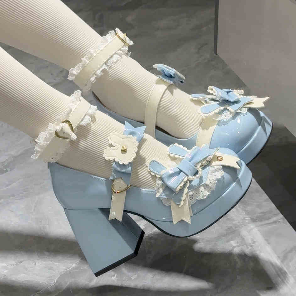 Bunny Cute High-heeled Shoes