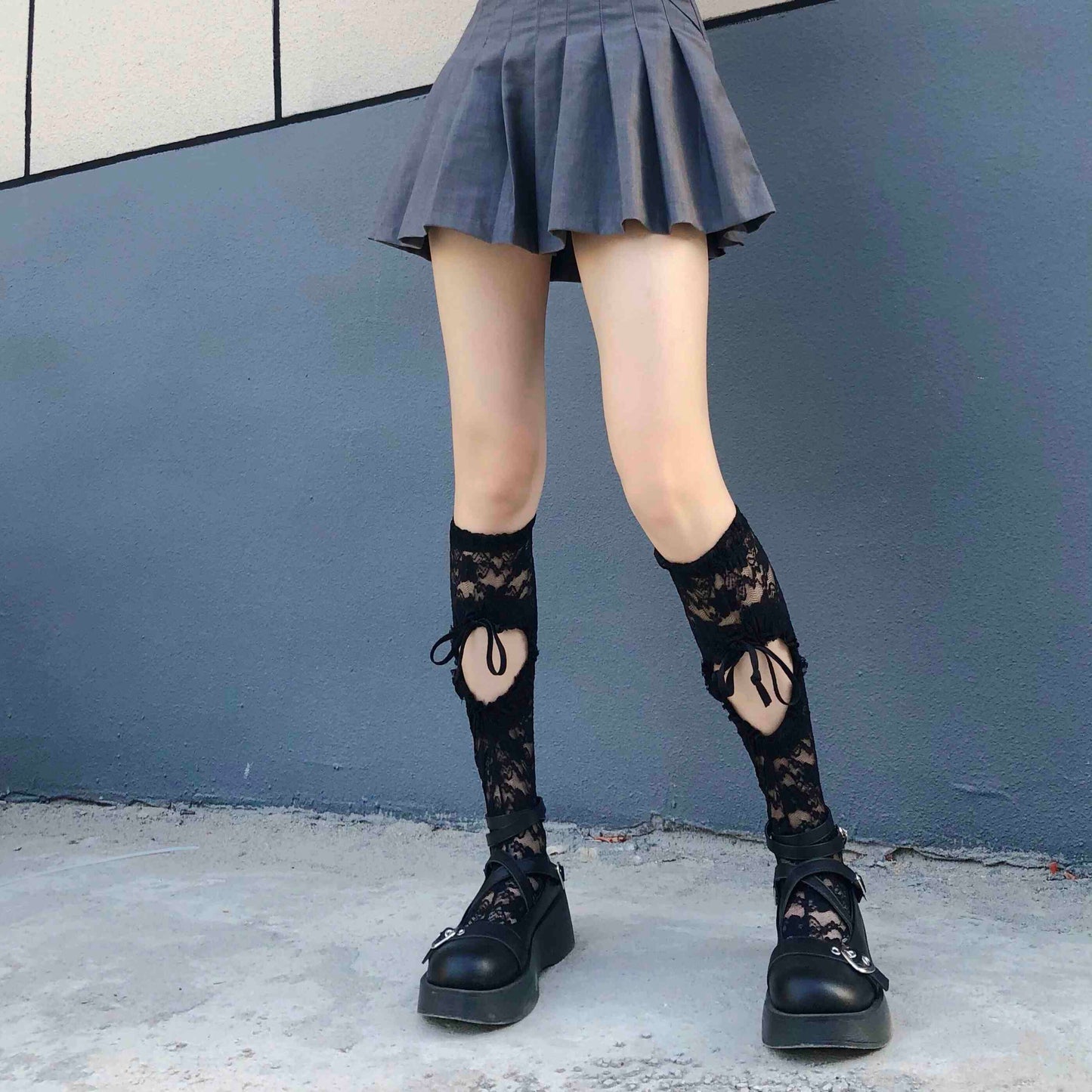 Y2K Lolita Lace Calf Socks