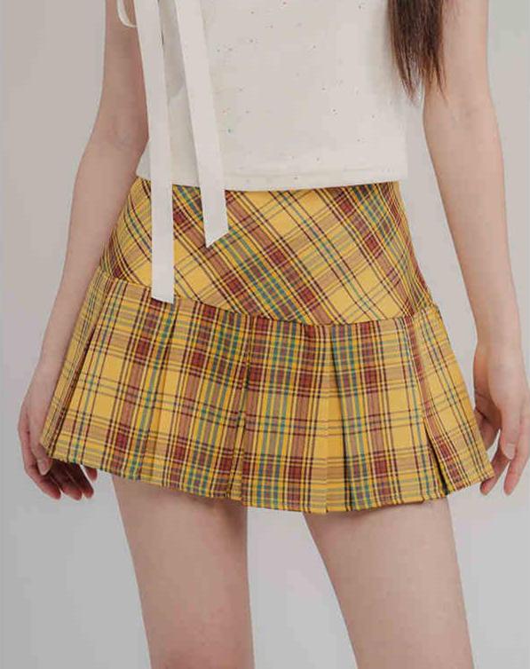 Preppy Pleated Skirt