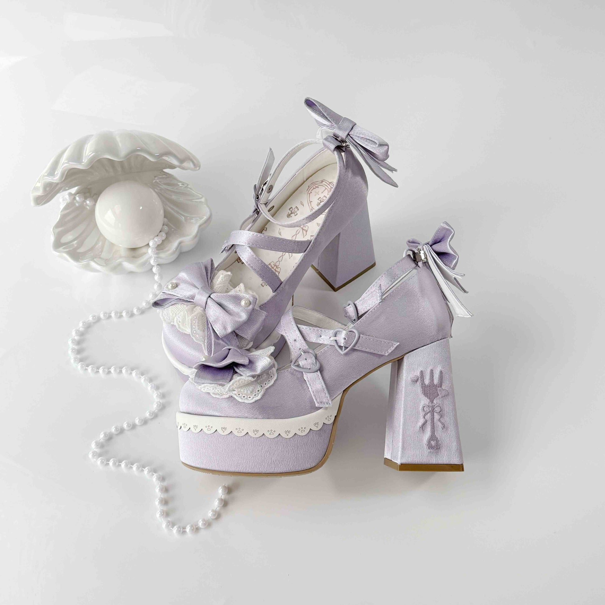 Love Letter High-heeled Lolita Shoes