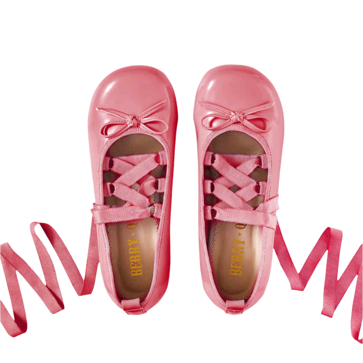Detachable Strap Bow Ballet Shoes