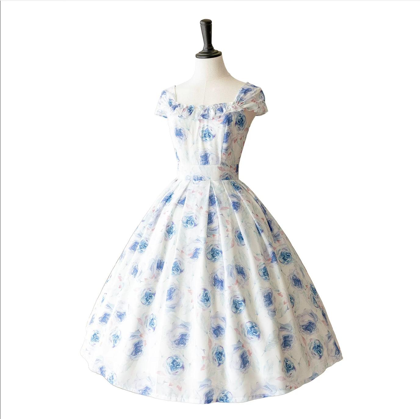 Vintage Lolita JSK Dress Summer Thin Dress