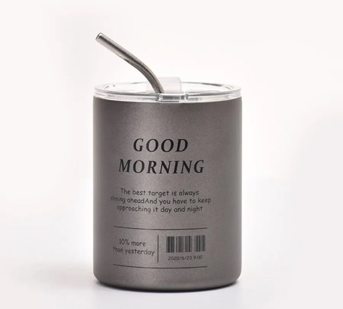 Coffee Tumbler Cup Grey