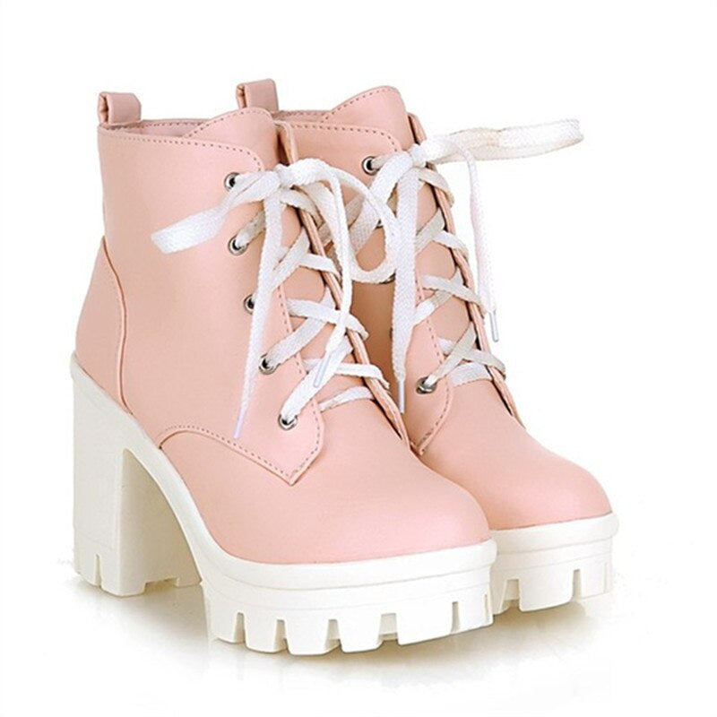 Babydoll Booties Pink