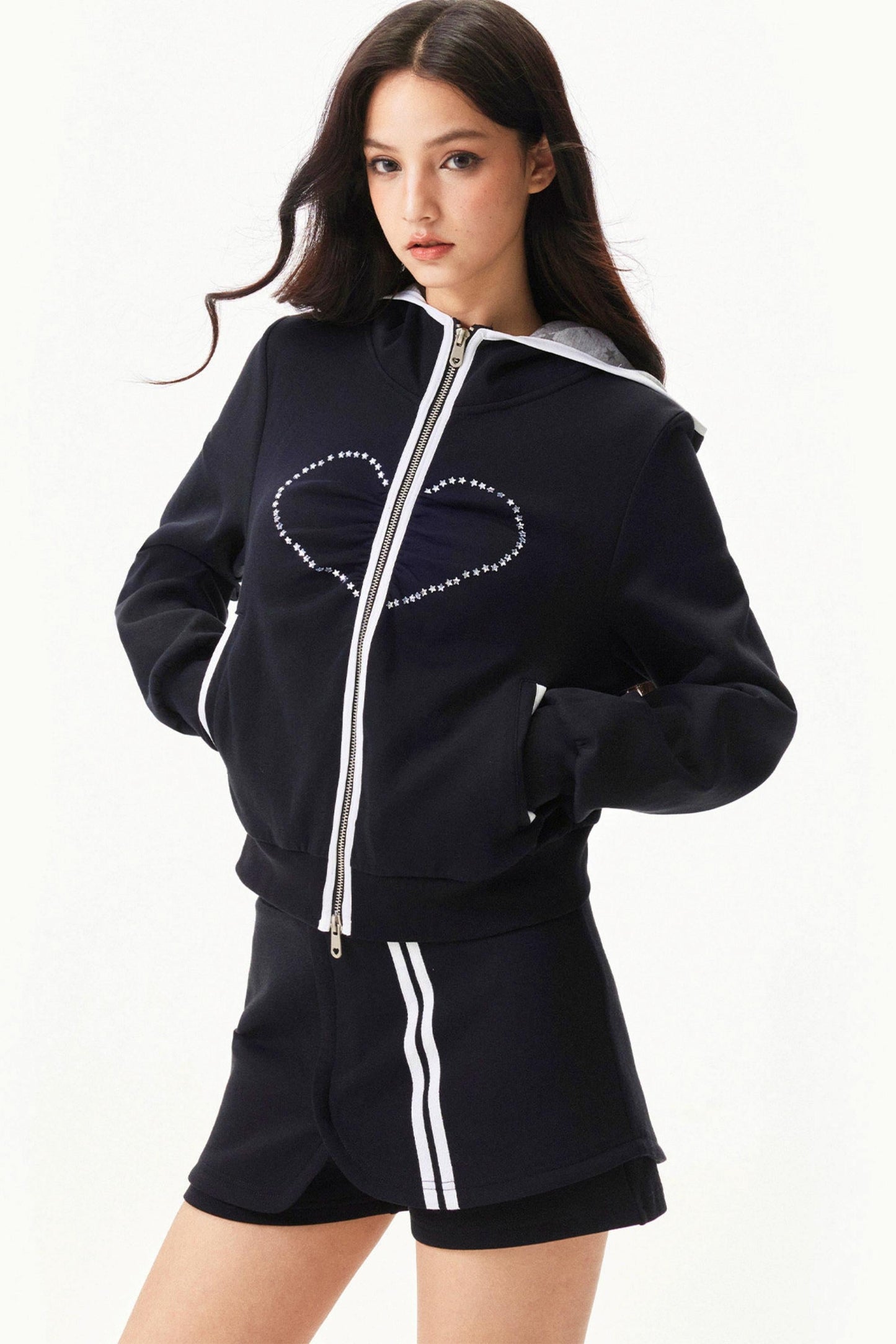 Air Layer Hooded Jacket