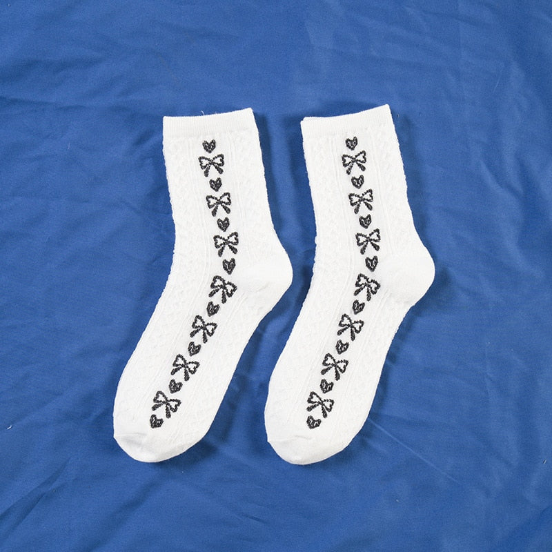 Cozy Cottage Socks 2 One Size