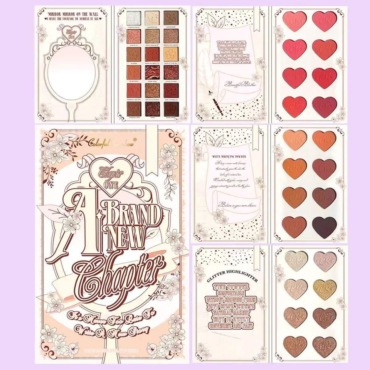 Brand New Chapter Booklet Eye Shadow Palette