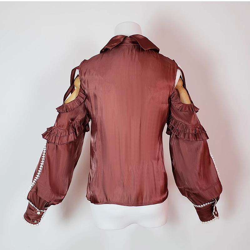 Lolita Blouse Yuelong Poem Long Sleeve Inner Shirt