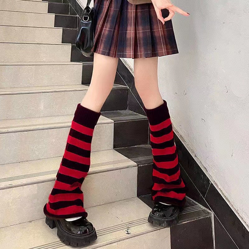Classic Striped Leg Warmers C