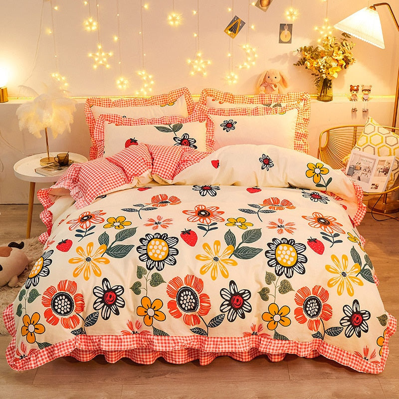 Colorful Floral Bedding Sets