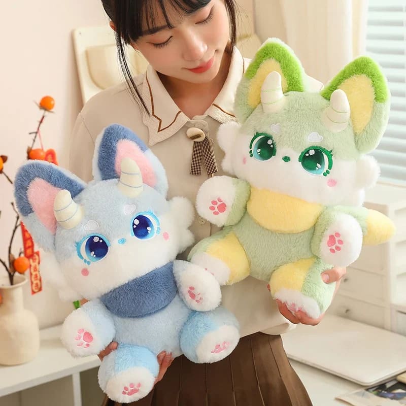 Demon Kitsune Plush