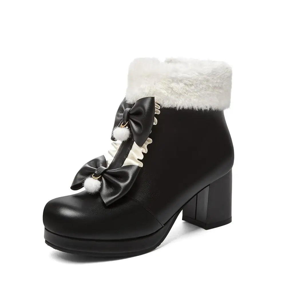 Dollette Winter Booties Black