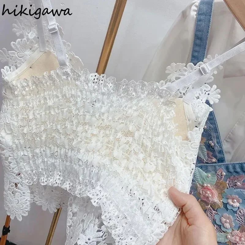 Embroidered Butterfly Camisole