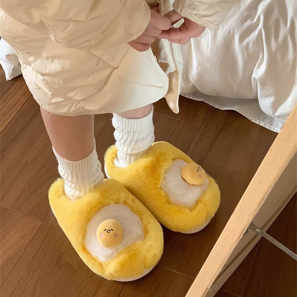 Happy Egg Slippers