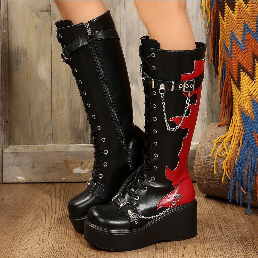 Inferno Platform Boots