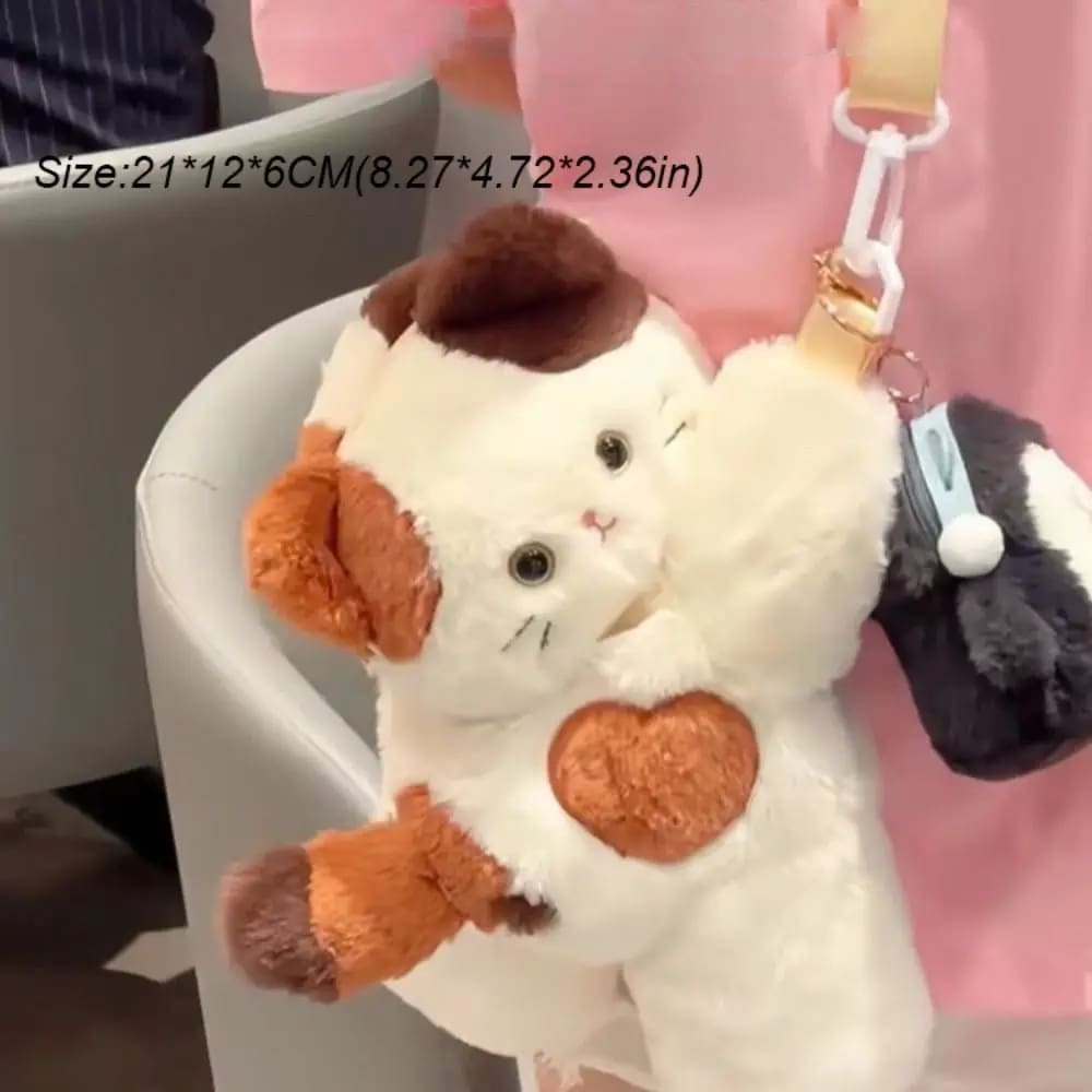 Kawaii Calico Kitten Fanny Pack Bag