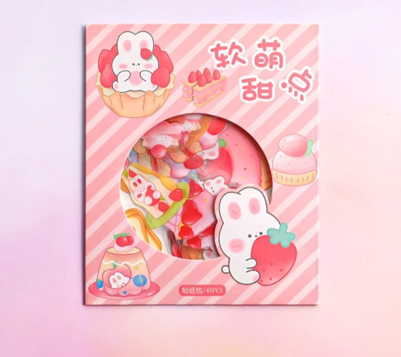 Kawaii Laser Cut Sticker Packs