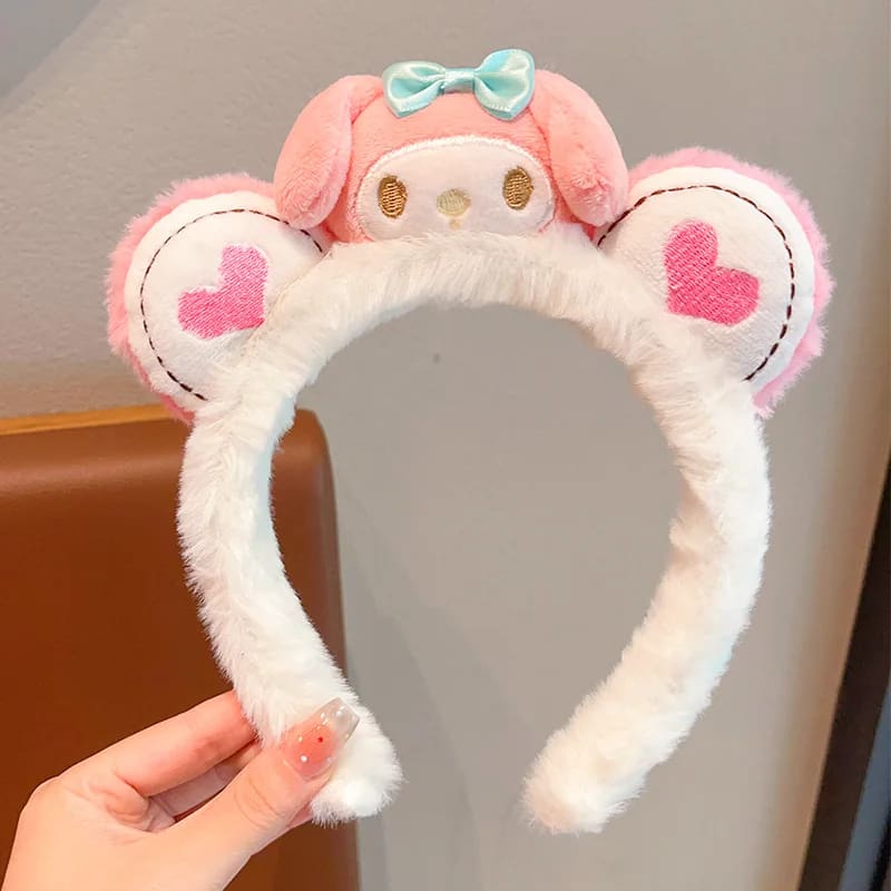 Kawaii Love Plush Ear Headband