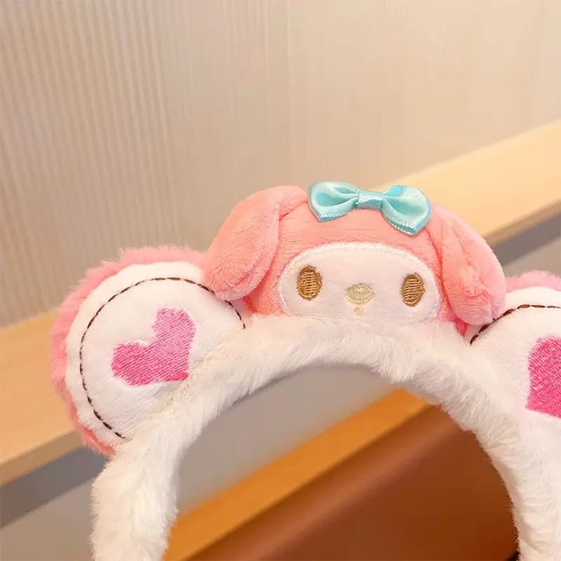 Kawaii Love Plush Ear Headband