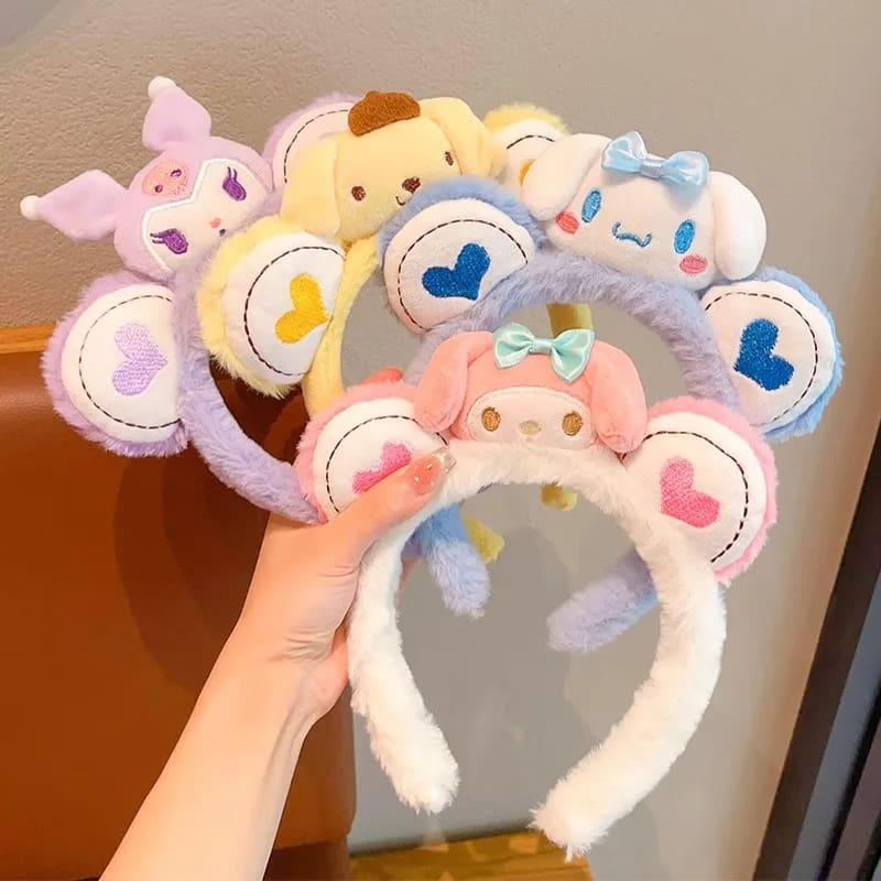 Kawaii Love Plush Ear Headband