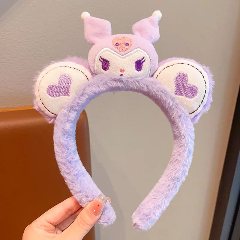 Kawaii Love Plush Ear Headband