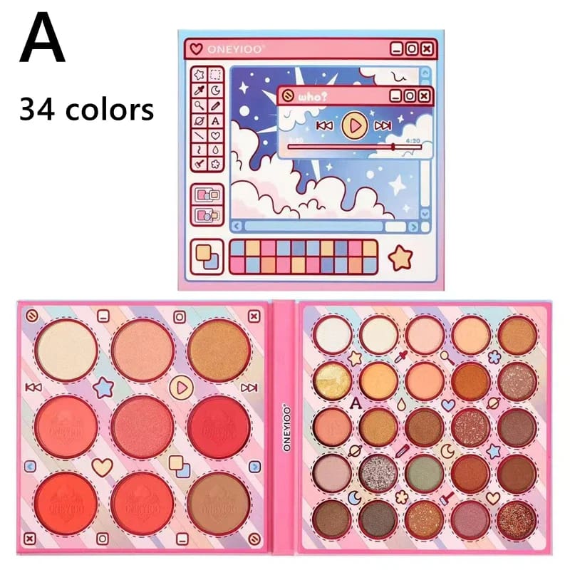 Pixel Gamer Girl Palette