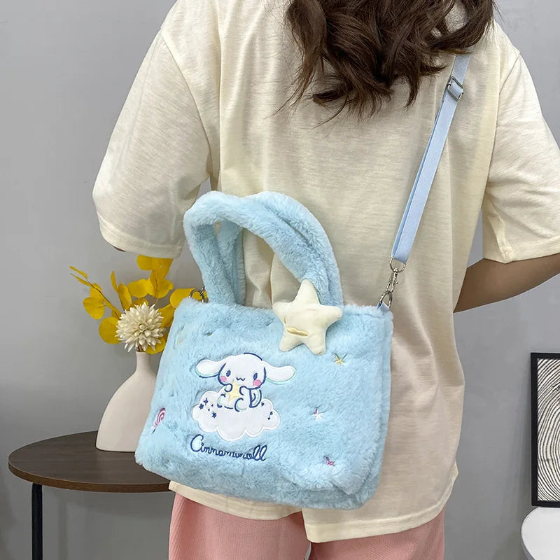 Kawaii Plush Cross Body Bags