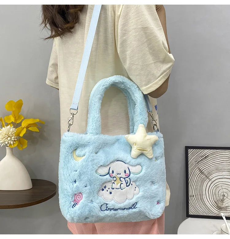Kawaii Plush Cross Body Bags