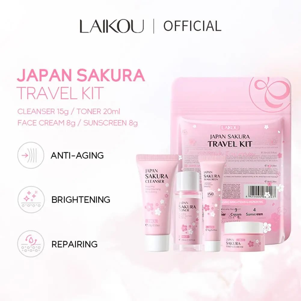 Korean Sakura Blossom Skin Care Sets