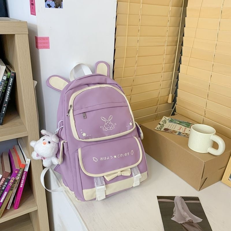 Magical Bunny Backpack Purple