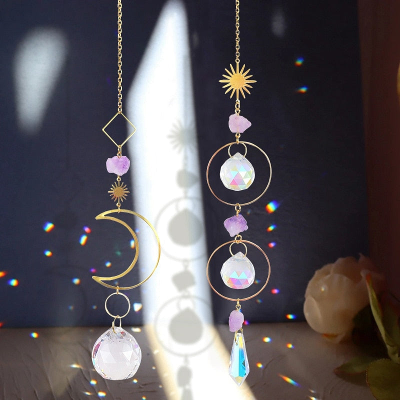 Rainbow Charm Suncatchers