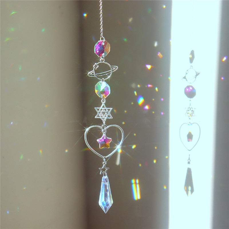 Rainbow Charm Suncatchers